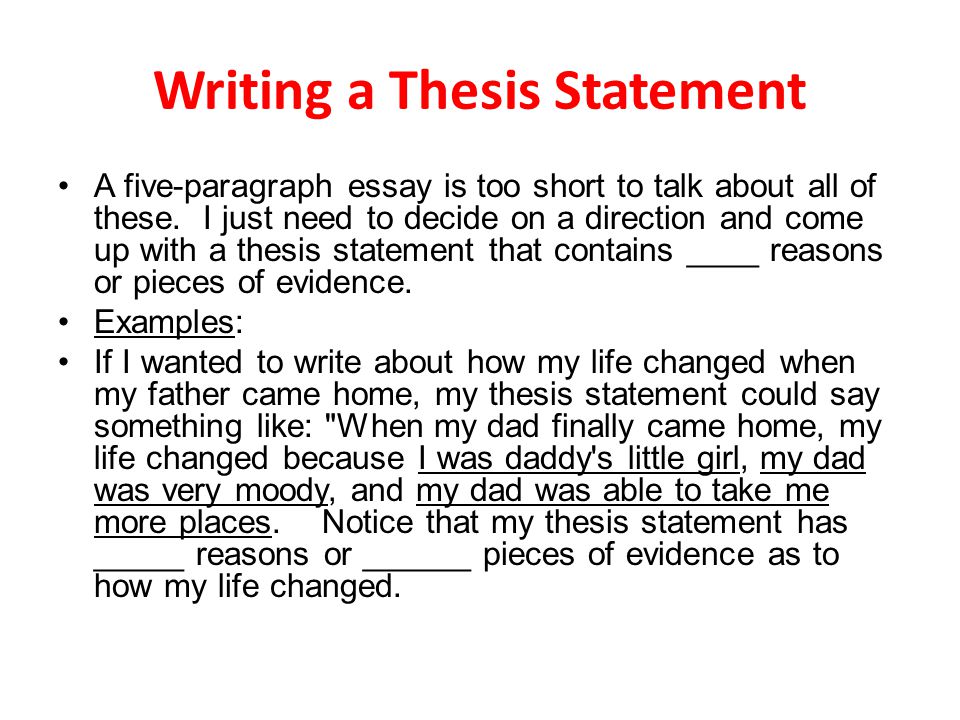 how to write a thesis statement for history fair rules